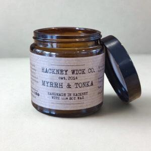 Hackney Wick Co Soy Wax Myrrh and Tonka Candle - Image 2