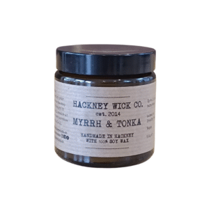 Hackney Wick Co Soy Wax Myrrh and Tonka Candle
