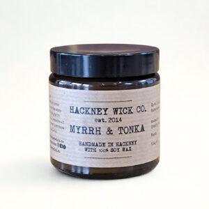 Hackney Wick Co Soy Wax Myrrh and Tonka Candle