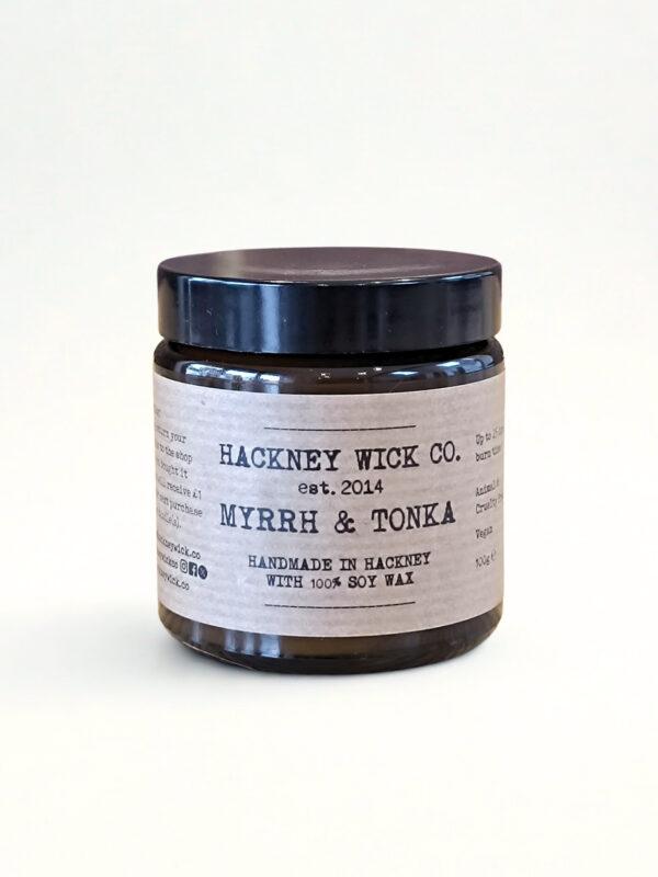 Hackney Wick Co Soy Wax Myrrh and Tonka Candle
