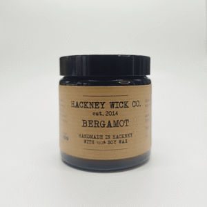 Hackney Wick Co Soy Wax Bergamot Candle